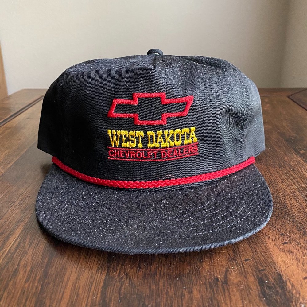 Vintage 1980's Chevrolet Dealers Snapback Hat (OS)